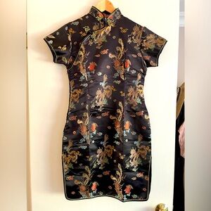 Cheongsam Mini Dress